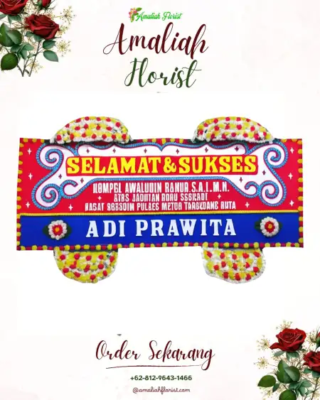 Papan Bunga Ucapan Selamat Sialang